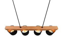 Suspension design 4 abats-jours Cameron