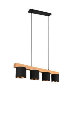 Suspension design 4 abats-jours Cameron