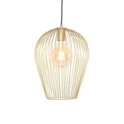 Suspension design dorée - Wire Ario