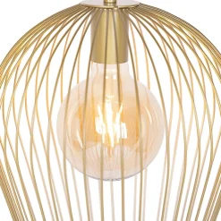 Suspension design dorée - Wire Ario