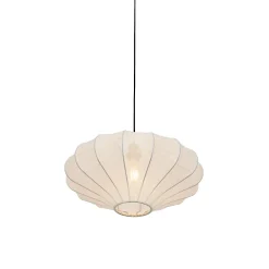 Suspension design en soie blanche 50 cm - Plu