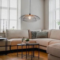 Suspension design noire 60 cm - Pua