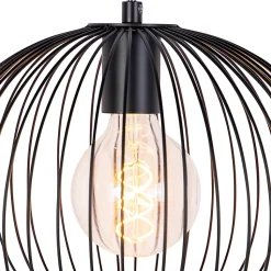 Suspension design noire - Wire Dough