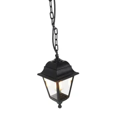Suspension d'extérieur classique noire IP44 - Capital