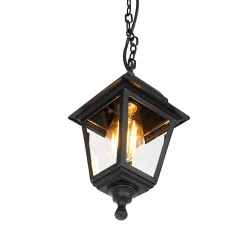 Suspension d'extérieur classique noire IP44 - Capital