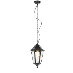 Suspension d'extérieur classique noire IP44 - Havana Up