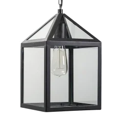 Suspension d'extérieur industrielle noire IP23 - Amsterdam