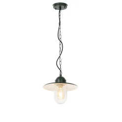 Suspension d'extérieur moderne vert foncé IP44 - Kansas