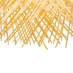 Suspension d'extérieur orientale en bambou IP44 - Carlos