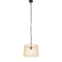 Suspension d'extérieur rustique en rotin 40 cm - Calamus