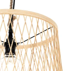 Suspension d'extérieur rustique en rotin 40 cm - Calamus