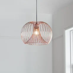 Suspension Dharug GoodHome E27 cuivre