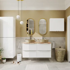 Suspension Dorres E14 40W IP44 Ø16cm GoodHome or