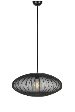 Suspension E27 Max 40W, noire 60 cm - Markslöjd - Florence