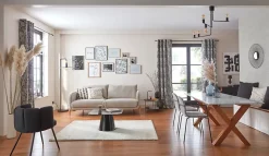 Suspension E27 métal noir mat L.60 x l.79 x H.60 cm GoodHome Darrah