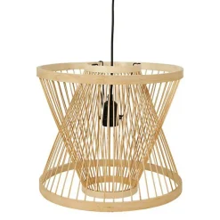 Suspension en bambou Kayla sablier Ostaria