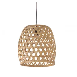 Suspension en bambou style bord de mer diamètre 50 cm - LUZ L