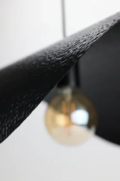 Suspension en métal E27 40W noir Ø60cm Seynave, Jodha