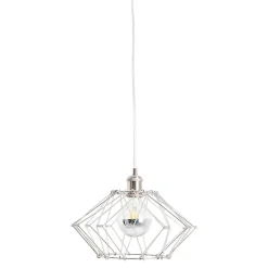 Suspension en métal 'FYN' D:40cm argenté