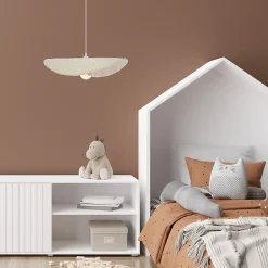 Suspension en rotin Padang E27 IP20 Lussiol ⌀58cm