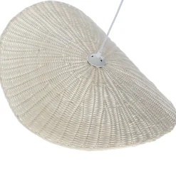 Suspension en rotin Padang E27 IP20 Lussiol ⌀58cm