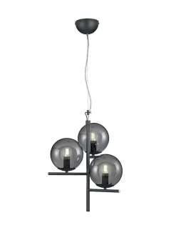 Suspension en verre et métal Pure