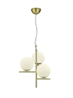 Suspension en verre et métal Pure