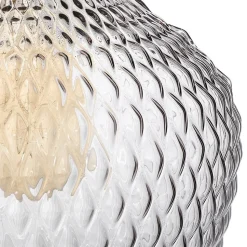 Suspension en verre fumé Omaha H25