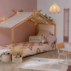 Suspension enfant - bambou et métal - H22 cm - Atmosphera