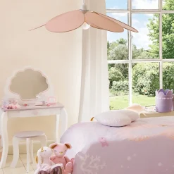 Suspension enfant - métal - rose - H64 cm - Atmosphera