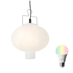 Suspension extérieure intelligente blanche 35 cm avec Wifi A60 - Pion