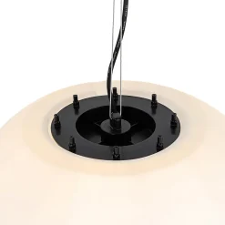 Suspension extérieure moderne blanche 56 cm IP65 - Nura