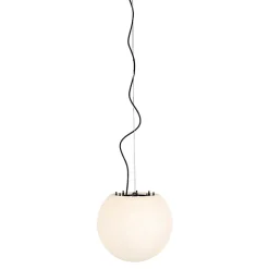 Suspension extérieure moderne blanche 35 cm IP65 - Nura