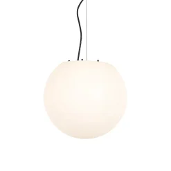 Suspension extérieure moderne blanche 35 cm IP65 - Nura