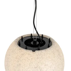 Suspension extérieure moderne grise 35 cm IP65 - Nura