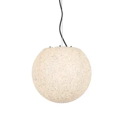Suspension extérieure moderne grise 35 cm IP65 - Nura
