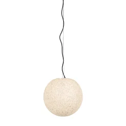 Suspension extérieure moderne grise 35 cm IP65 - Nura