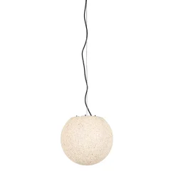 Suspension extérieure moderne grise 35 cm IP65 - Nura