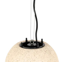 Suspension extérieure moderne grise 25 cm IP65 - Nura