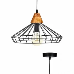 Suspension fil en métal "Ben" 38 x 22,5 cm Atmosphera