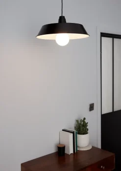 Suspension Gammuse GoodHome noir 60W IP20 E27