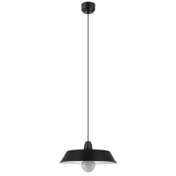 Suspension Gammuse GoodHome noir 60W IP20 E27