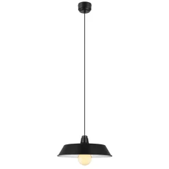 Suspension Gammuse GoodHome noir 60W IP20 E27