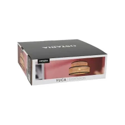 Suspension gigogne ronde cannage Yuca Ostaria