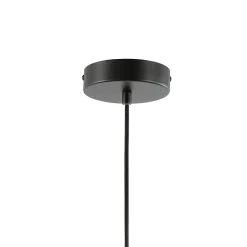 Suspension Hayott noir E27 15W IP20 Ø25 x H. 120 cm