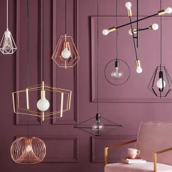 Suspension Heyka GoodHome E27 noir 760lm