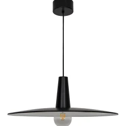 Suspension Hibonit E27 IP20 noir 58cm