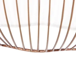 Suspension industrielle en cuivre 49 cm - Finn