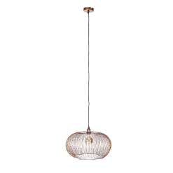 Suspension industrielle en cuivre 49 cm - Finn