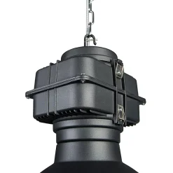 Suspension industrielle intelligente noire 53 cm avec A60 Wifi - Sicko